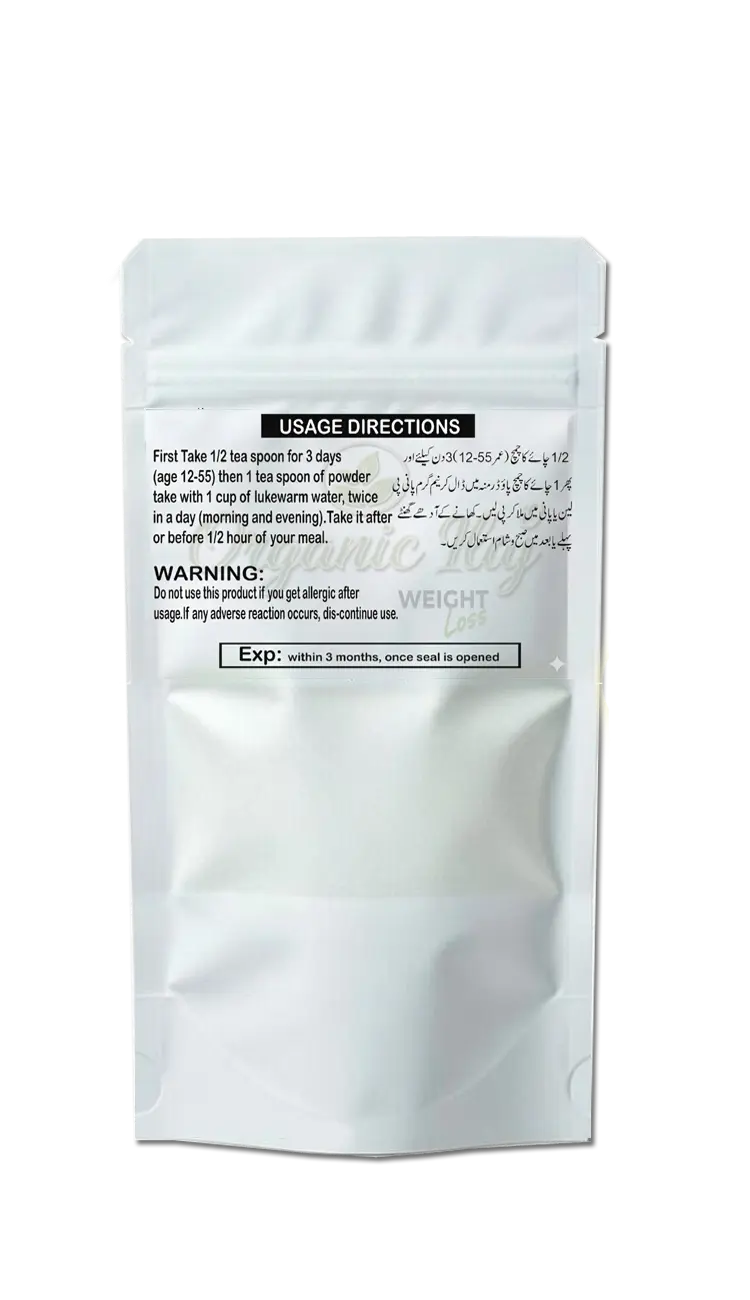 Weight loss 50gm organicilaj