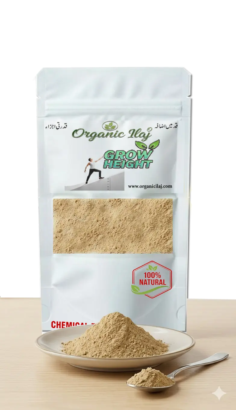 Herbal Grow Height Powder – Grow Taller Naturally! (50g) organicilaj